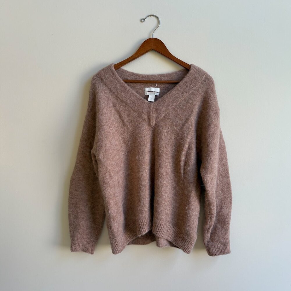 H&M Wool/Alpaca Blended Sweater - Tan (Size S)